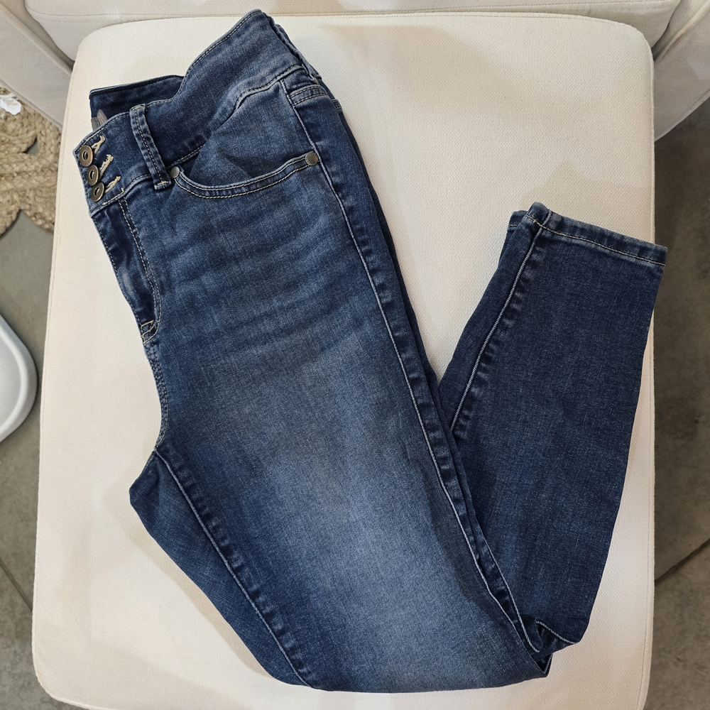 Torrid Dark Blue Jeggings Skinny Jeans Super Soft 10S